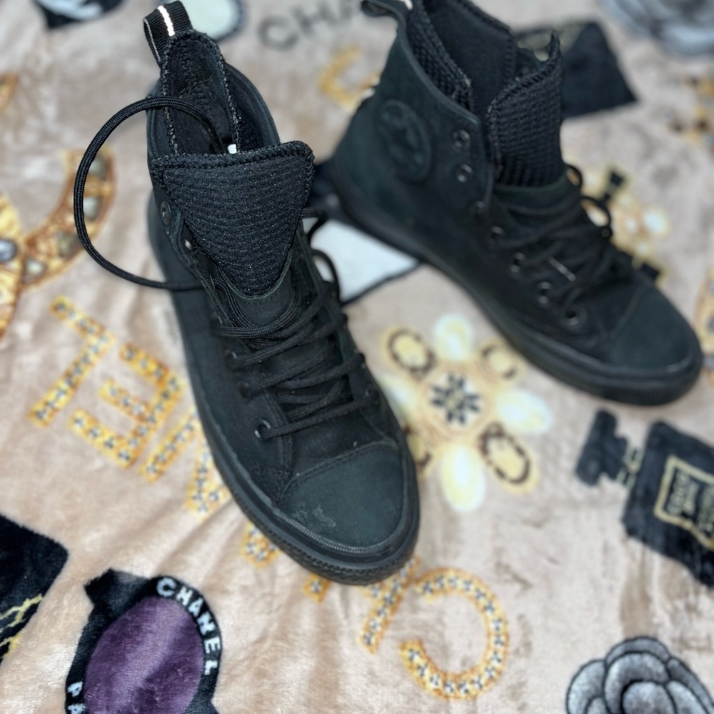 Converse Black High-Top Sneakers